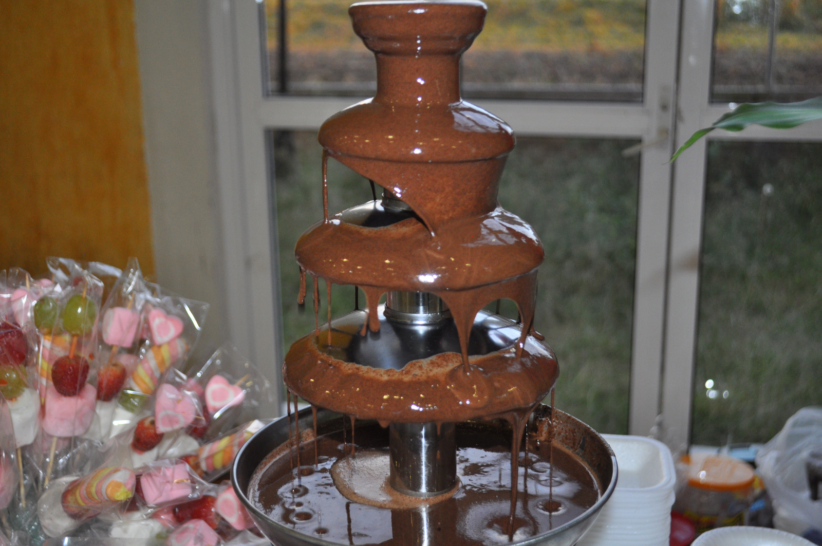 Fuente de chocolate 50 personas